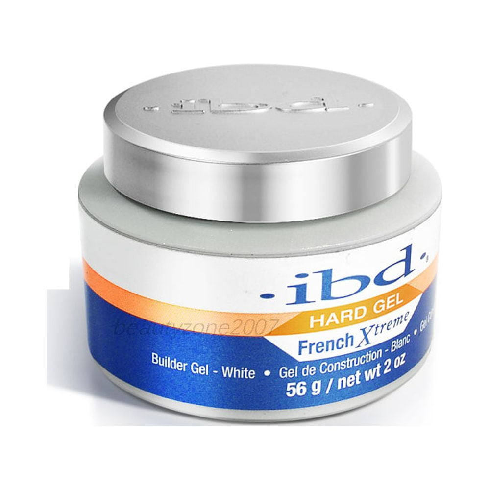 IBD Hard Gel LED/UV French Xtreme 2oz - White - Walmart.com