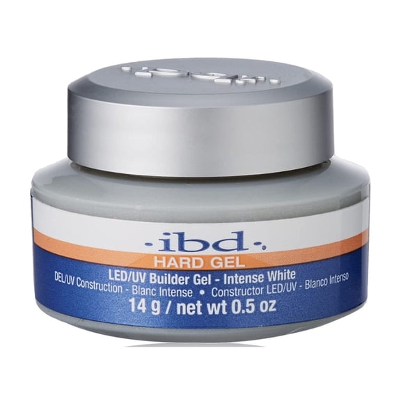 IBD hard gel led/uv builder gel - Intense White 14g/0.5oz
