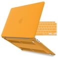 thumbnail image 1 of IBENZER 2022 2021 MacBook Air 13 inch Case M1 A2337 A2179 A1932 Plastic Hard Shell Case with Keyboard Cover for Apple Mac Air 13 with Touch ID (2018-2022), Marigold, W-AT13-MAGD+1, 1 of 10