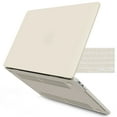 thumbnail image 1 of IBENZER 2024 2023 MacBook Pro 13 Inch Case 2022-2016 M2/M1 A2338 A2289 A2251 A2159 A1989 A1706 A1708, Hard Shell Case with Keyboard Cover for Apple Mac Pro 13 Touch Bar, Rocky Gray, T13RKGY+1, 1 of 7