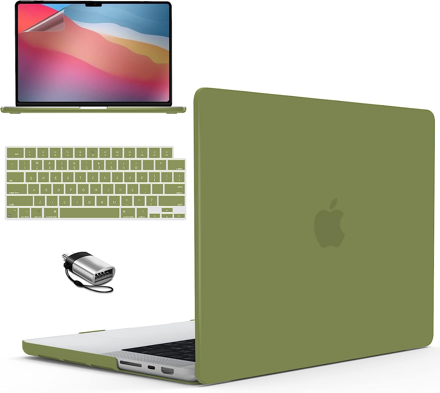 MOSISO Compatible With MacBook Pro 14 Inch Case 2023 2022 2021 M3 M2 M1