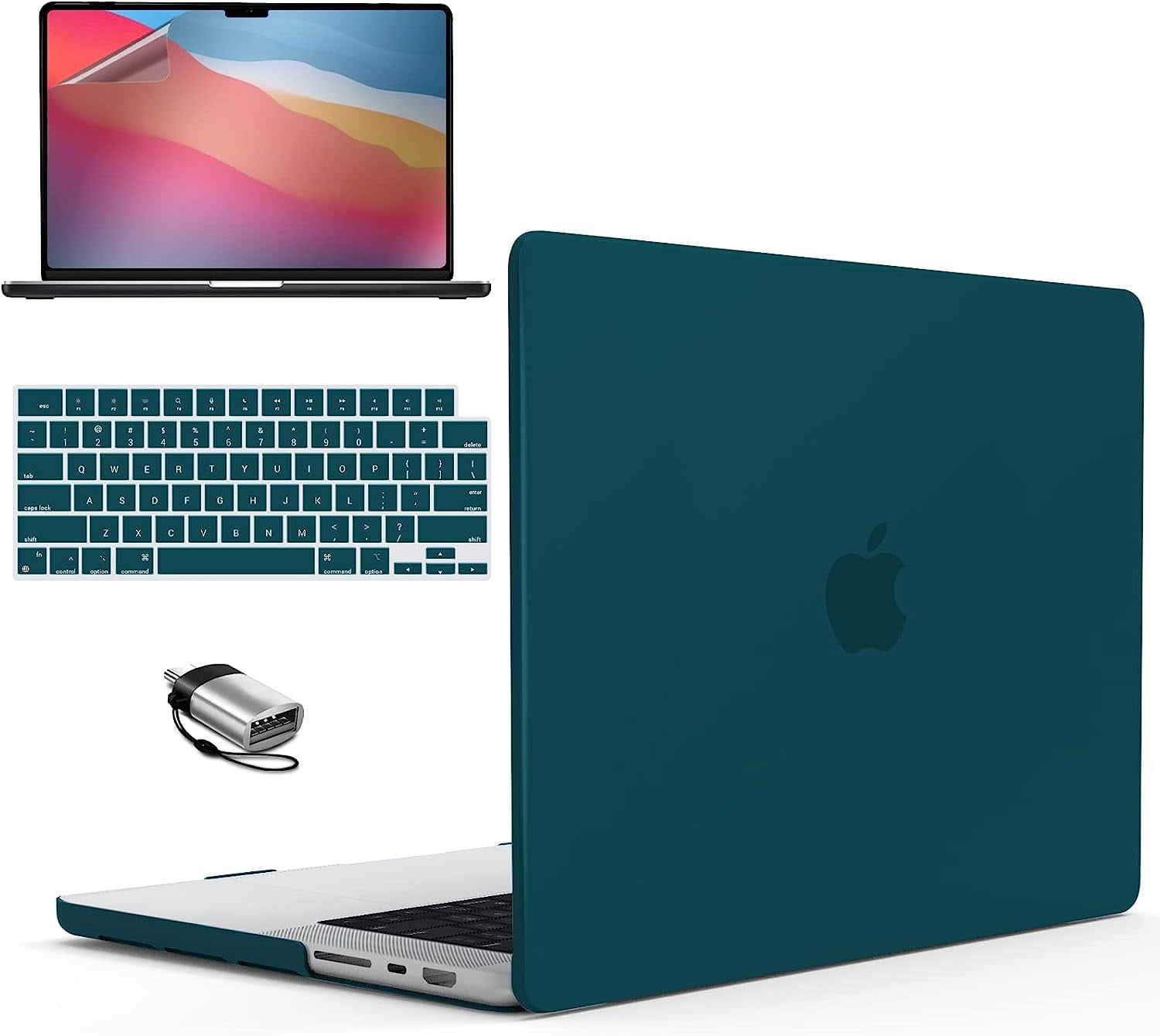 IBENZER Case for MacBook Pro 14 Inch 2024 2023 M3 A2992 A2918 M2 A2779