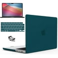 thumbnail image 1 of IBENZER Case for MacBook Pro 14 Inch 2024 2023 M3 A2992 A2918 M2 A2779 M1 A2442 Pro Max (2024-2021), Hard Shell Case & Keyboard Cover & Screen Film & Type-C for Mac Pro 14, QuetzalGreen, T14-QUGN+2TC, 1 of 1