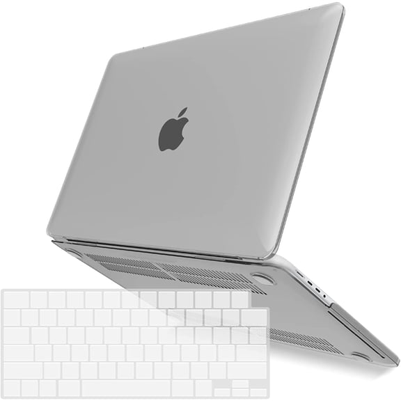 IBENZER Case for MacBook Pro 16 Inch 2025 2024 M4 A3403 A3186 M3 A2991 M2 A2780 M1 A2485 Pro Max (2025-2021), Hard Shell Case with Keyboard Cover for Mac Pro 16 Touch ID, Frost Clear, T16XCL+1