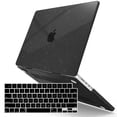 thumbnail image 1 of IBENZER Case for MacBook Pro 16 Inch 2025 2024 M4 A3403 A3186 M3 A2991 M2 A2780 M1 A2485 Pro Max (2025-2021), Hard Shell Case with Keyboard Cover for Mac Pro 16 Touch ID, Star Black, T16XS-BK+1, 1 of 7