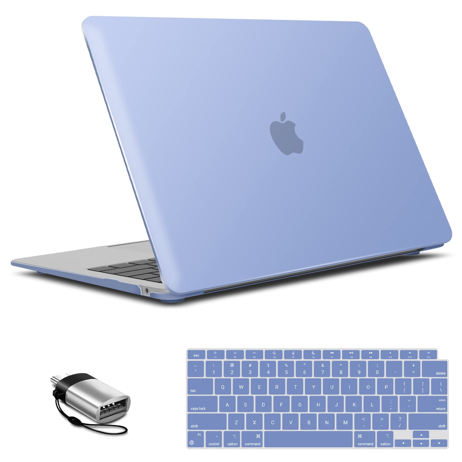 AUSMIX Custodia Compatibile Con MacBook Air 13 Pollici 2021 2020 2019 2018 Release M1 A2337 A2179 - Foto 12