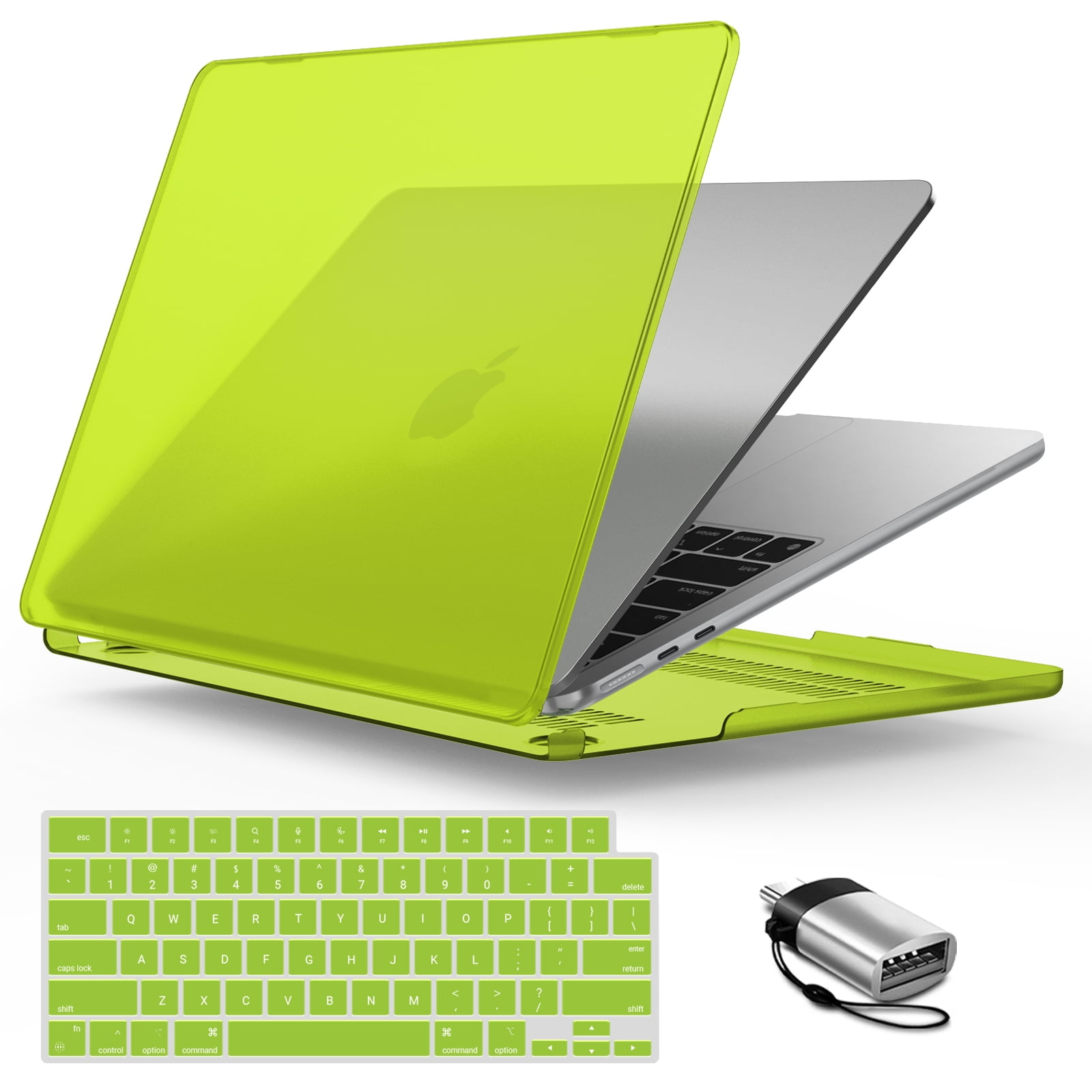 IBENZER Compatible with 2024 2023 2022 MacBook Air 13 inch Case M3 ...