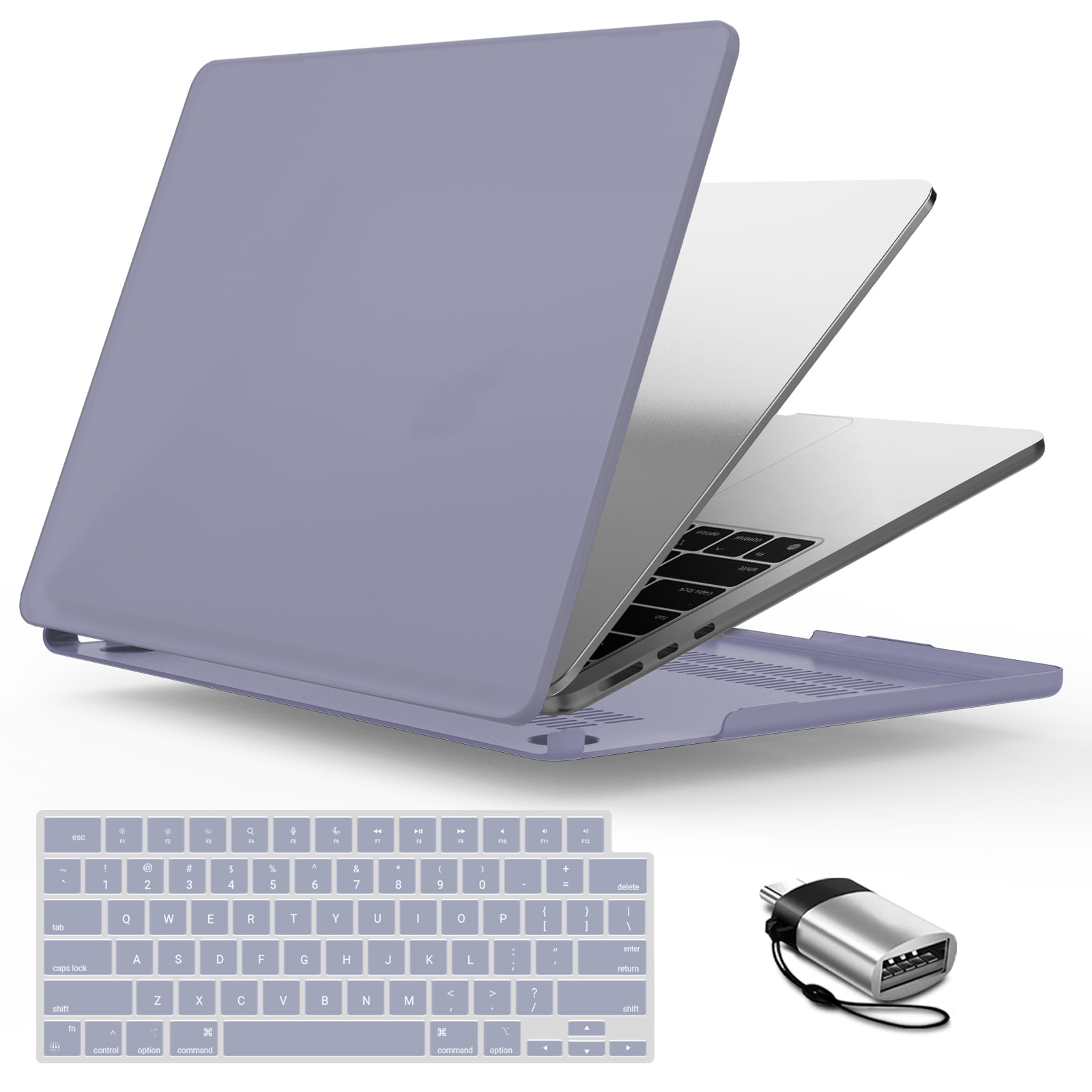 IBENZER Compatible with 2024 2023 2022 MacBook Air 13 inch Case M3