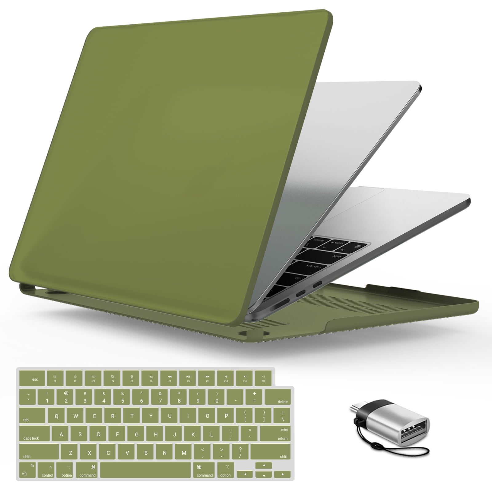 IBENZER Hülle Für MacBook Air 13 Zoll (M4/M3/M2) – Hartschale, Tastaturschutz & Bildschirmfolie Im Set