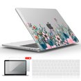thumbnail image 1 of IBENZER Compatible with 2025 2024 MacBook Pro 13 Inch Case M2 M1 A2338 A2289 A2251 A2159 A1989 A1706 A1708 (2025-2021), HardShell Case & Keyboard Cover & Screen Film, Orris, AFL, 1 of 8