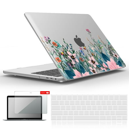 IBENZER Compatible with 2025 2024 MacBook Pro 13 Inch Case M2 M1 A2338 A2289 A2251 A2159 A1989 A1706 A1708 (2025-2021), HardShell Case & Keyboard Cover & Screen Film, Orris, AFL
