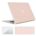 thumbnail image 1 of IBENZER Compatible with MacBook Air 11 Inch Case A1370 A1465, Hard Shell Case with Keyboard Cover & Screen Protector for Mac Air 11, Sakura Pink, W-A11-SKPK+1, 1 of 10