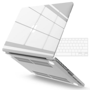 IBENZER Compatible with MacBook Pro 13 Inch Case 2015-2012 A1502 A1425, Hard Shell Case with Keyboard Cover for Old Version Mac Pro Retina 13, Crystal Clear, W-R13-CYCL+1