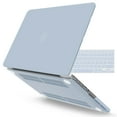 thumbnail image 1 of IBENZER Compatible with MacBook Pro 13 Inch Case 2015-2012 A1502 A1425, Hard Shell Case with Keyboard Cover for Old Version Mac Pro Retina 13, Sierra Blue, W-R13-SIBL+1, 1 of 9
