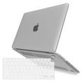 thumbnail image 1 of IBENZER Compatible with MacBook Pro 14 Inch Case 2025 2024 M4 A3112 A3185 A3401 M3 A2918 A2992 M2 A2779 M1 A2442 Pro Max (2025-2021), HardShell Case & KeyboardCover for Mac Pro 14, Crystal Clear, 1 of 5