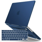 IBENZER Compatible with MacBook Pro 14 Inch Case 2025 2024 M4 A3112 A3185 A3401 M3 A2918 A2992 M2 A2779 M1 A2442 Pro Max 2025-2021, HardShell Case & KeyboardCover for Mac Pro 14, Navy Blue