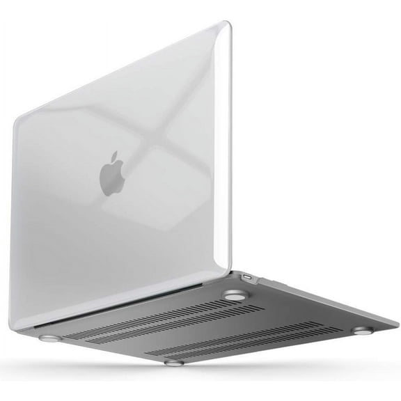 IBENZER Compatible with Macbook 12 Inch Case with Retina Display A1534 2020 2019 2018 2017 2016 2015, Hard Shell Case for Mac 12" with Retina Display, Crystal Clear, W-MM12-CYCL