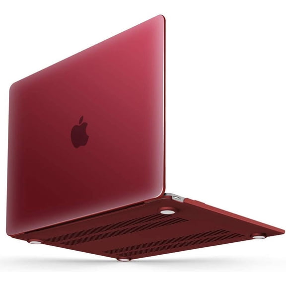 IBENZER Compatible with Macbook 12 Inch Case with Retina Display A1534 2020 2019 2018 2017 2016 2015, Hard Shell Case for Mac 12" with Retina Display, Wine Red, W-MM12-WR
