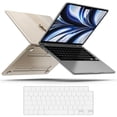 thumbnail image 1 of IBENZER Compatible with New 2024 2023 M2 MacBook Air 15 inch case A2941, Hard Shell Case with Keyboard Cover for Mac Air 15.3" M2 Chip with Retina Display & Touch ID, Crystal Clear, W-AT15-CYCL+1, 1 of 9