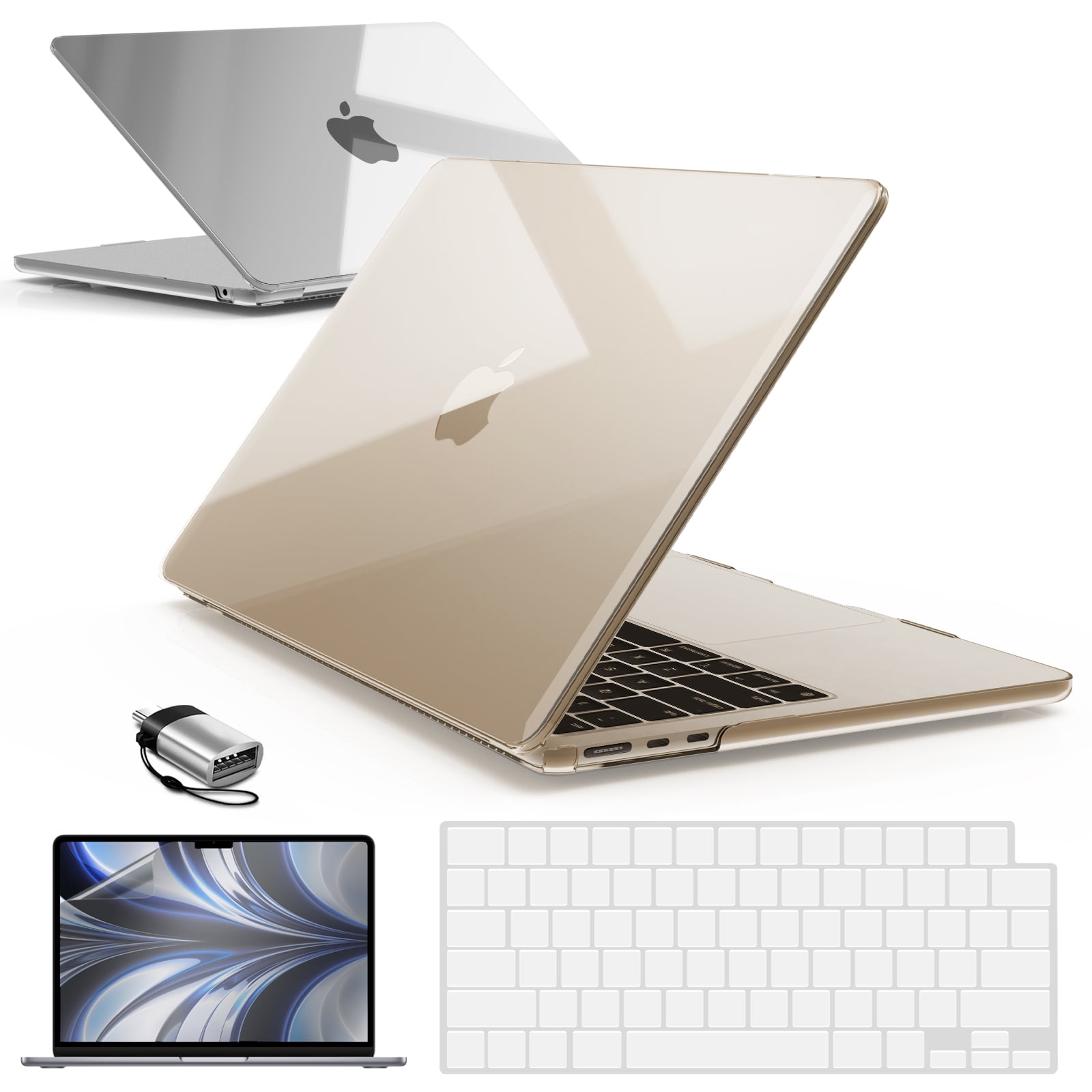 IBENZER Compatible with 2025 2024 2023 MacBook Air 15 inch case M4
