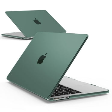 IBENZER Compatible with New 2025 2024 2023 MacBook Air 15 inch case M4 A3241 M3 A3113 M2 A2941 Hard Shell Case for Mac Air 15.3" Midnight Green