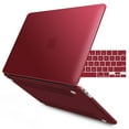 thumbnail image 1 of IBENZER Hard Shell MacBook Pro 16 Inch Case A2141 Release 2020 2019, Hard Shell Case with Keyboard Cover for Old Version Mac Pro 16 inch, Wine Red, T16-WR+1, 1 of 9