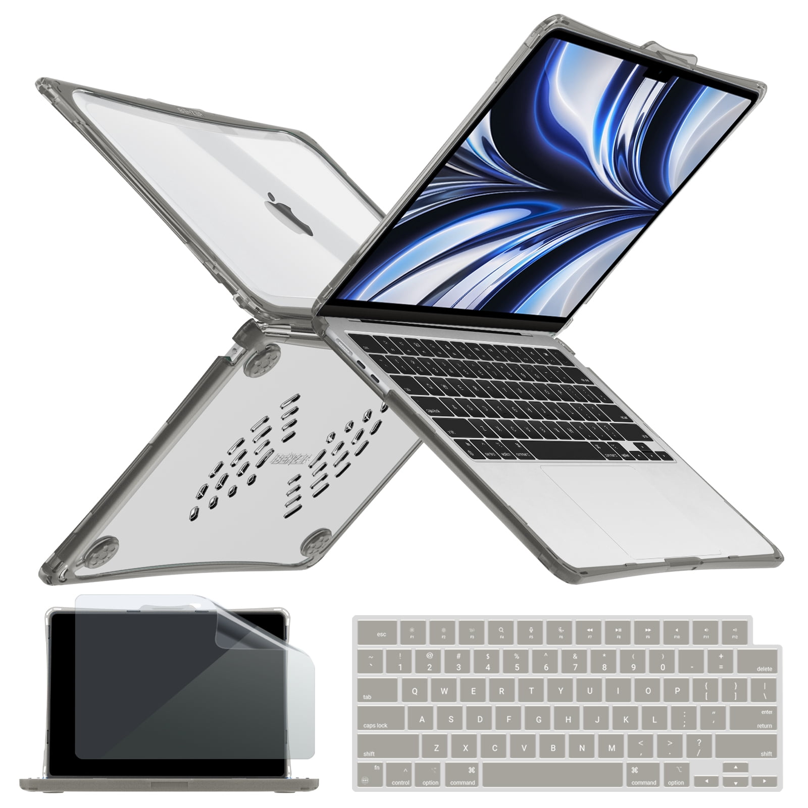 IBENZER Hexpact Case for M2 2023 2022 MacBook Air 13 inch A2681