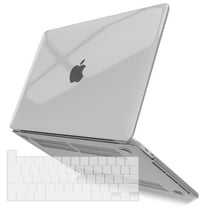 IBENZER New 2022 2021 MacBook Pro 13 Inch Case M1 A2338 A2289 A2251 A2159 A1989 A1706 A1708, Hard Shell Case with Keyboard Cover for Apple Mac Pro 13 Touch Bar(2022-2016), Crystal Clear, W-T13-CYCL 1