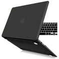 thumbnail image 1 of IBENZER Old Version (2010-2017 Release) MacBook Air 13 Inch Case (Models: A1466 / A1369), Plastic Hard Shell Case with Keyboard for Apple Mac Air 13, Black, W-A13-BK+1, 1 of 9