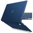 thumbnail image 1 of IBENZER Old Version (2010-2017 Release) MacBook Air 13 Inch Case (Models: A1466 / A1369), Plastic Hard Shell Case with Keyboard for Apple Mac Air 13, Navy Blue, W-A13-NVBL+1, 1 of 10
