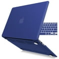 thumbnail image 1 of IBENZER Old Version (2010-2017 Release) MacBook Air 13 Inch Case (Models: A1466 / A1369), Plastic Hard Shell Case with Keyboard for Apple Mac Air 13, Turkish Blue, W-A13-TUBL+1, 1 of 10
