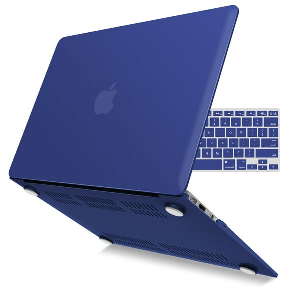 IBENZER Old Version (2010-2017 Release) MacBook Air 13 Inch Case (Models: A1466 / A1369), Plastic Hard Shell Case with Keyboard for Apple Mac Air 13, Turkish Blue, W-A13-TUBL+1