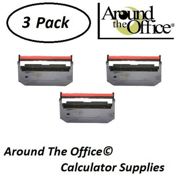 IBICO Model 1252 Compatible CAlculator RC-311 Black & Red Ribbon Cartridge by Around The Office