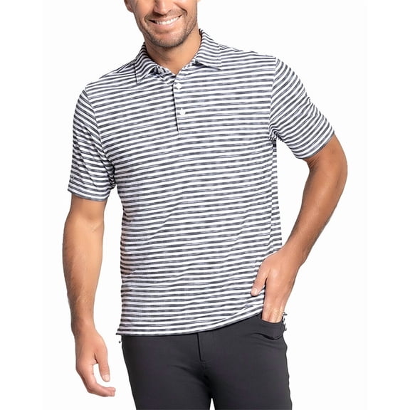 IBKUL mens  Polo Shirt, l, Black