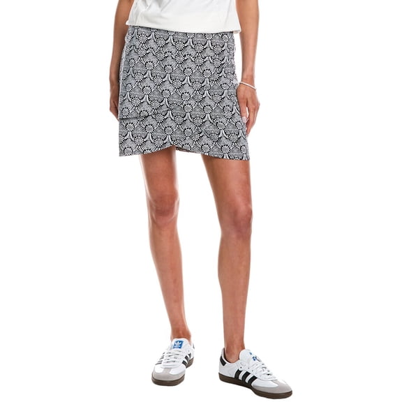 IBKUL womens Layered Skort, s, Black