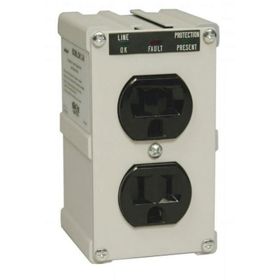 IBLOK2-0 Isobar 2 Outlet Direct Plug, Surge Protector & Suppressor