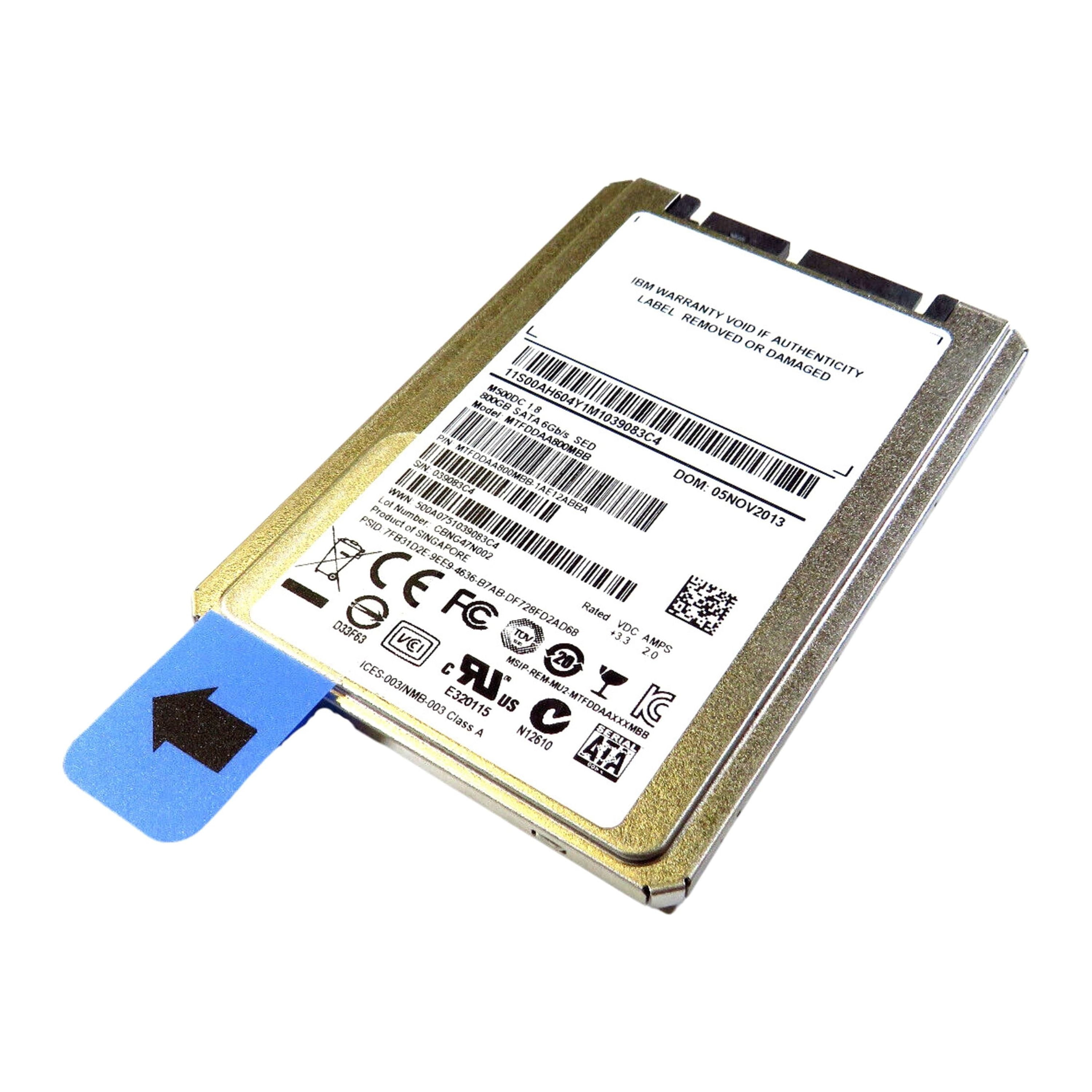 IBM 00AH604 98Y5061 800GB 1.8 