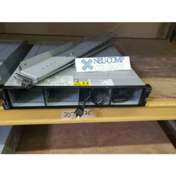 IBM 2072-12E 2072-LEU Storwize V3700 3.5" Expansion Enclosure No Drives Included