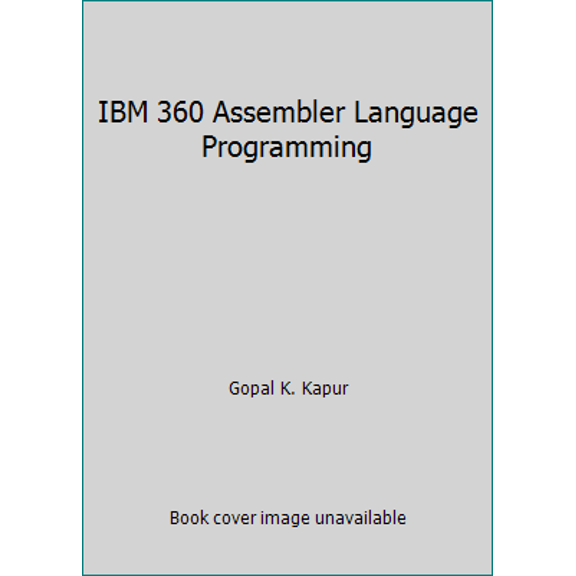Pre-Owned IBM 360 Assembler Language Programming (Hardcover) 0471458406 9780471458401