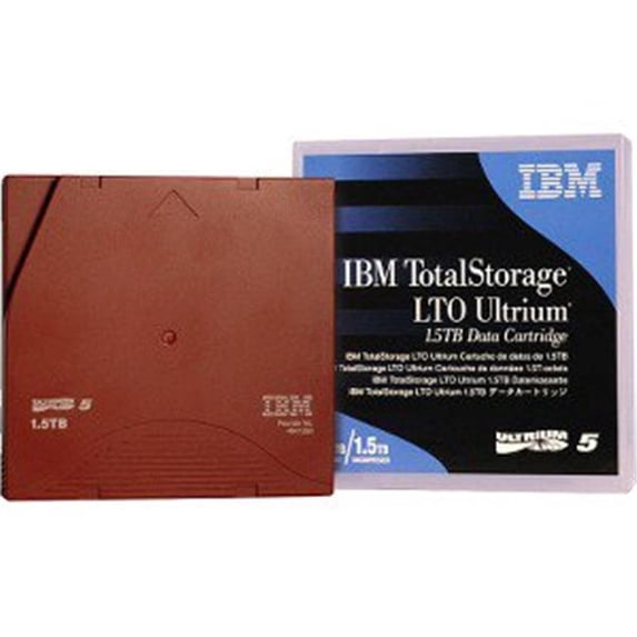 IBM 46X1292L 105TB & 3.0TB Linear Tape Open, Ultrium-5, Worm with Barcode Label