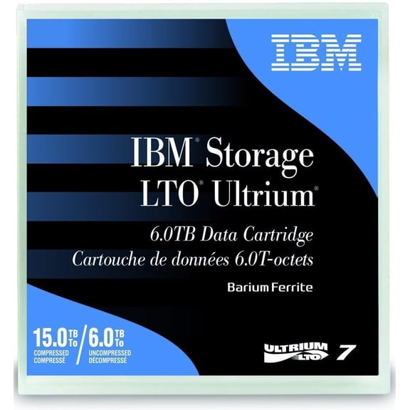 IBM Media 38L7302 ULTRIUM LTO 7 Tape Cartridge - 6.0TB
