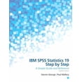 thumbnail image 1 of Pre-Owned IBM SPSS Statistics 19 Step by Step: A Simple Guide and Reference (Paperback) 0205255884 9780205255887, 1 of 1