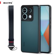 IBMRS [Anti-Scratch Dual Coating] For Redmi Note 13 Pro 5G/Poco X6 Case, Translucent Shockproof Phone Cover Camo Black