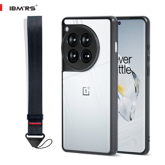 IBMRS [Anti-Scratch Dual Coating] For oneplus 12 Phone Cases, Shockproof Clear Phone Cover (Camo Black)