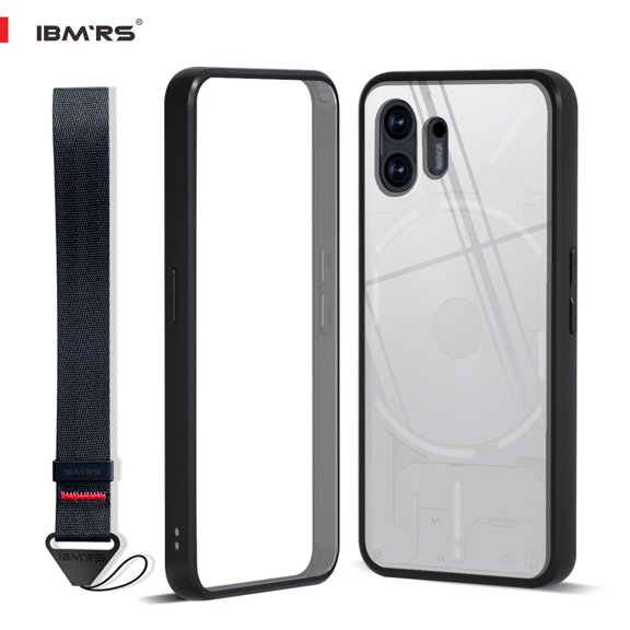 IBMRS Compatible with Nothing Phone2 case, Translucent Shockproof Cover (Camo Black)