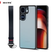 IBMRS For IQOO Neo9/9s/9 Pro Case, Shockproof Clear Phone Cover (Camo Black)