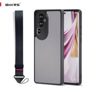 IBMRS For oppo reno 10 pro plus case, Translucent Slim Shockproof Phone Cover (Camo Black)