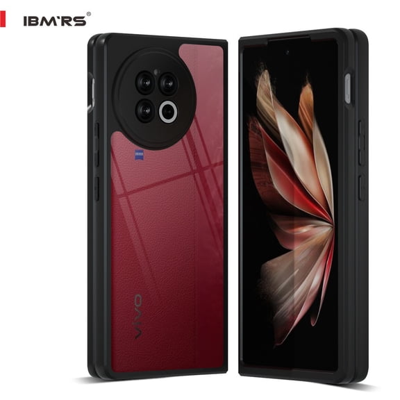 IBMRS For vivo X Fold2 Fold Case, Shockproof Transparent Phone Cover