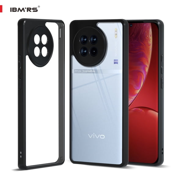 IBMRS For vivo X90/X90 Pro/X90 Pro+ Case, Shockproof Phone Cover (Camo Black)