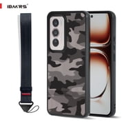 IBMRS Ultra Hybrid Shockptoof with Camera Protection Bump Clear Back Cover Case Compatible for Oppo Reno12 TPU+PC | Camo